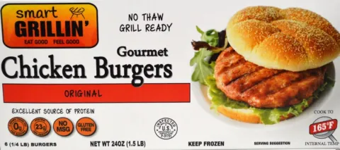 Smart Grillin' Original Chicken Burgers