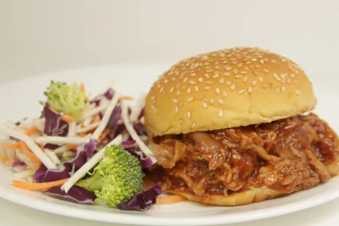 bbq pork sandwich